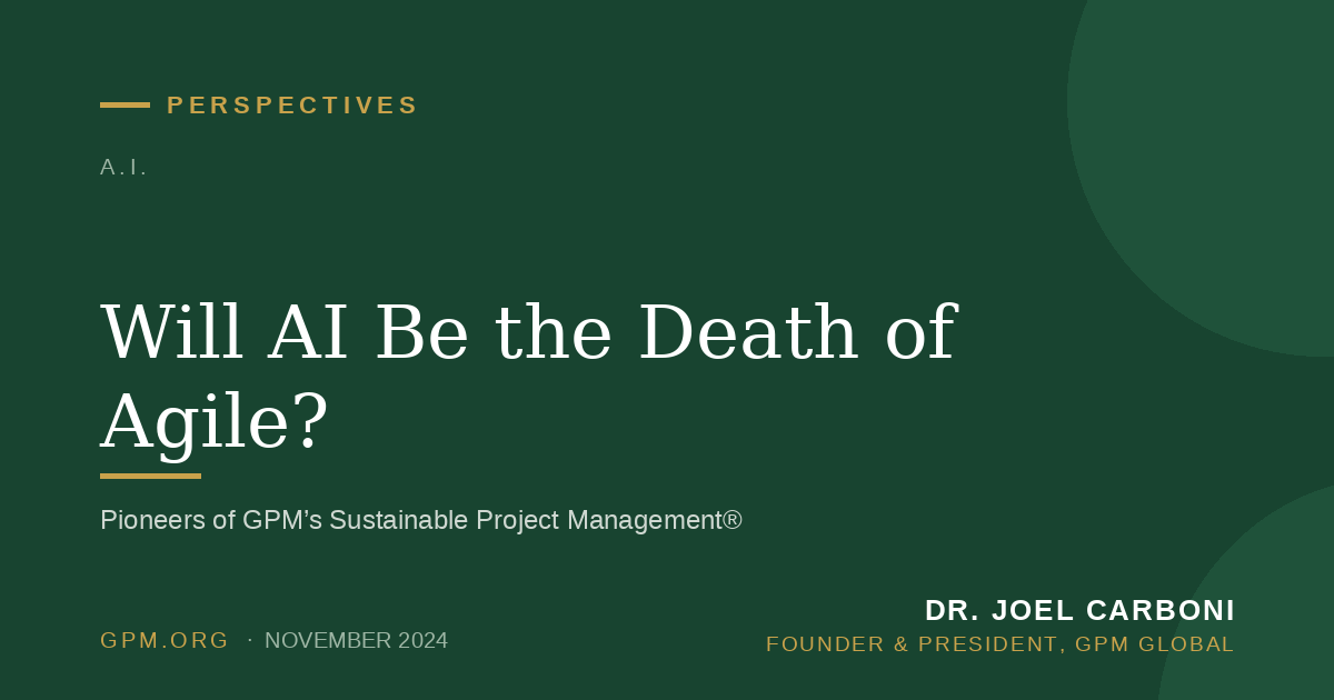 Will AI Be the Death of Agile?